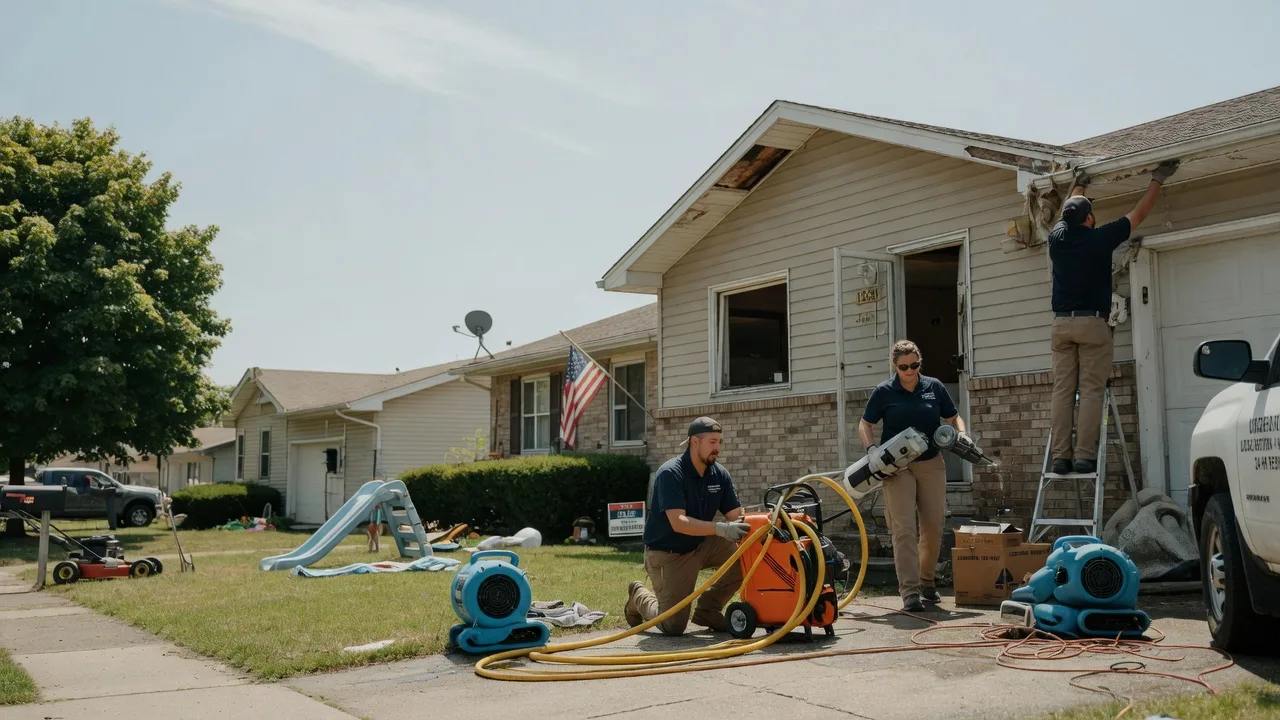 Water Damage Restoration in Poneto, IN near me